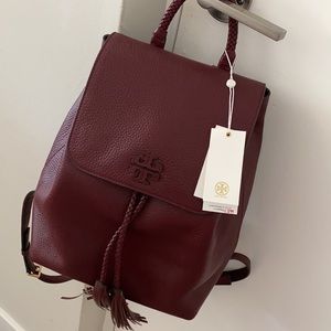 Tory Burch leather backpack Brand new with tags